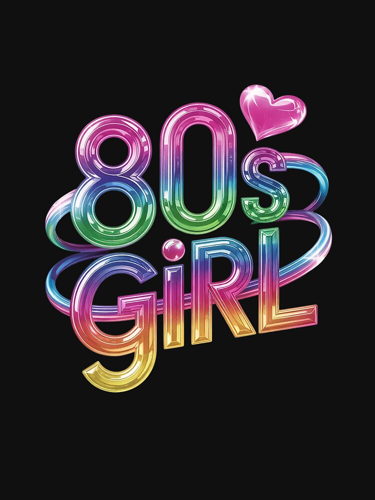 80's Girl Birthday Party Costume Women by MarkLeedsArt