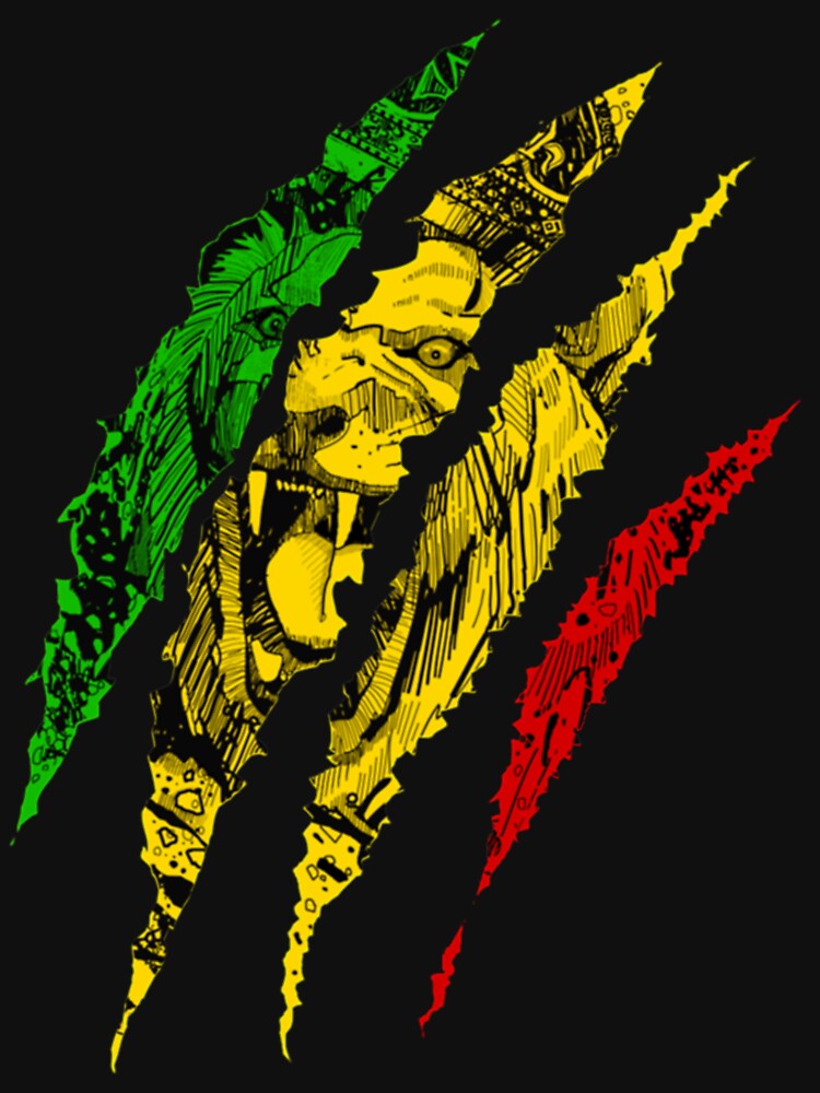 Vintage Warrior Lion of Judah King Rasta Reggae Jamaica Roots| Perfect Gift by gearadine