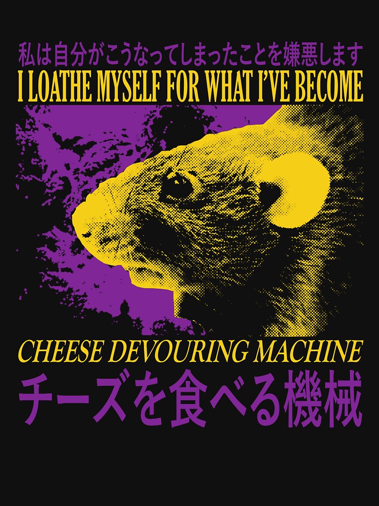 Cheese Devouring Machine Rat by VintageMedatsu