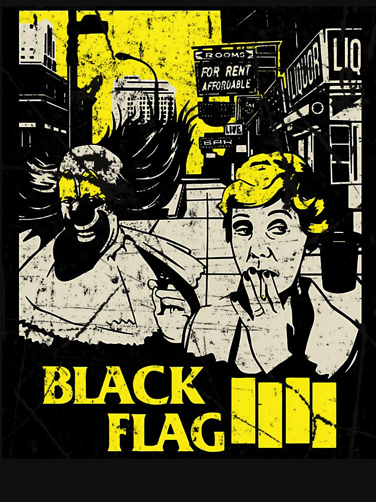 Black Flag Band Vintage by anaslahmime