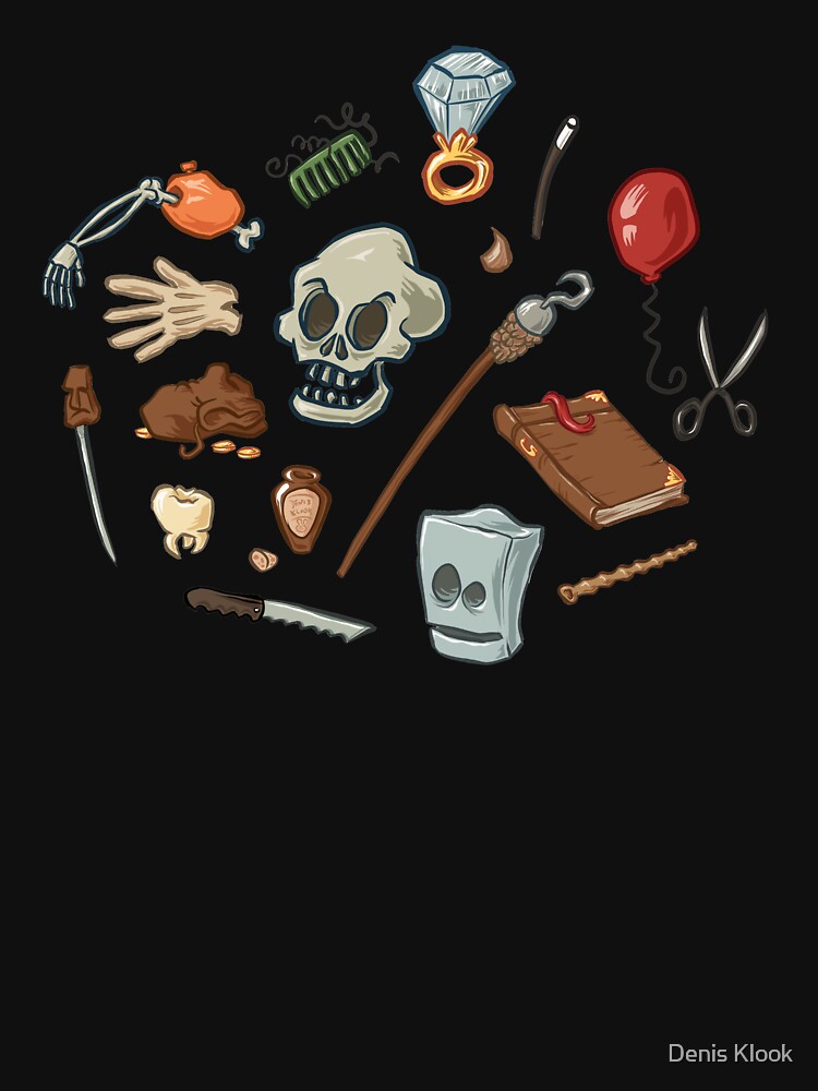 The Curse of Monkey Island Inventory (Special Edition) by Denis Klook