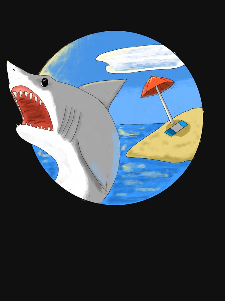 Shark's Beach by SketchFanatic
