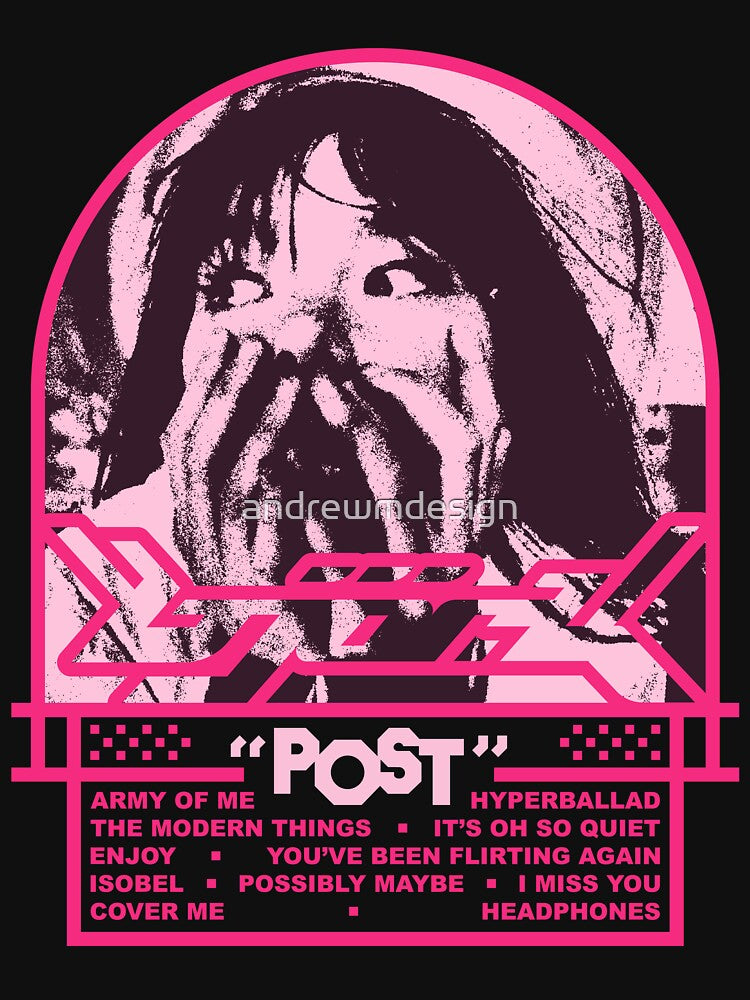 Bjork "Post" Poster by andrewmdesign