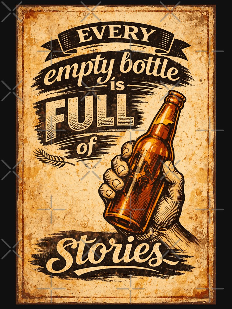 Every Empty Bottle is Full of Stories by GoodOldVintage