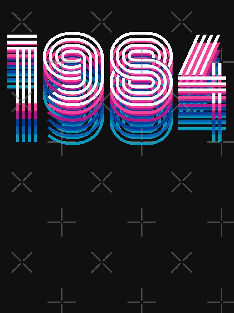 1984 Year Retro Neon by favestore