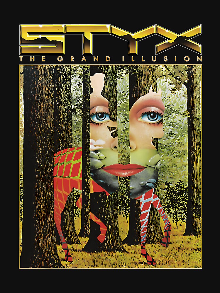 Band The Styx Grand Illusion Vintage by AssuntaDurgan