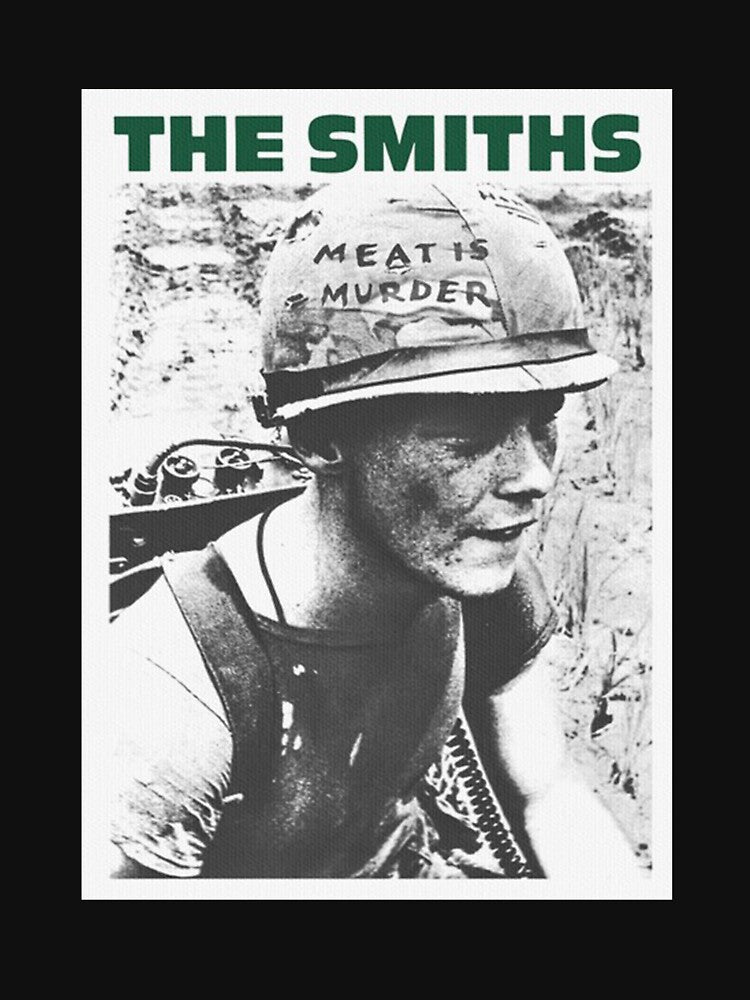 The Smiths Meat Is Murder Punk Rock Morissey Retro by bilgibsiku