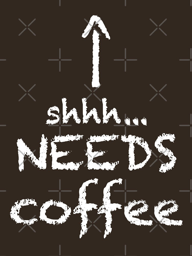 shhh.... needs coffee by DesignVal