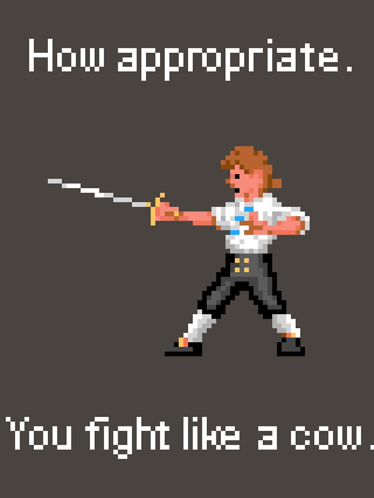 How appropriate. You Fight like a cow. by PexelPirfect