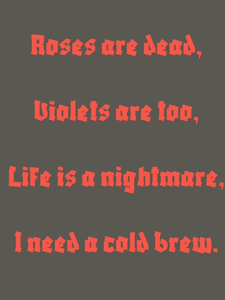 Roses are Dead by Hook, Yarn & Anchor
