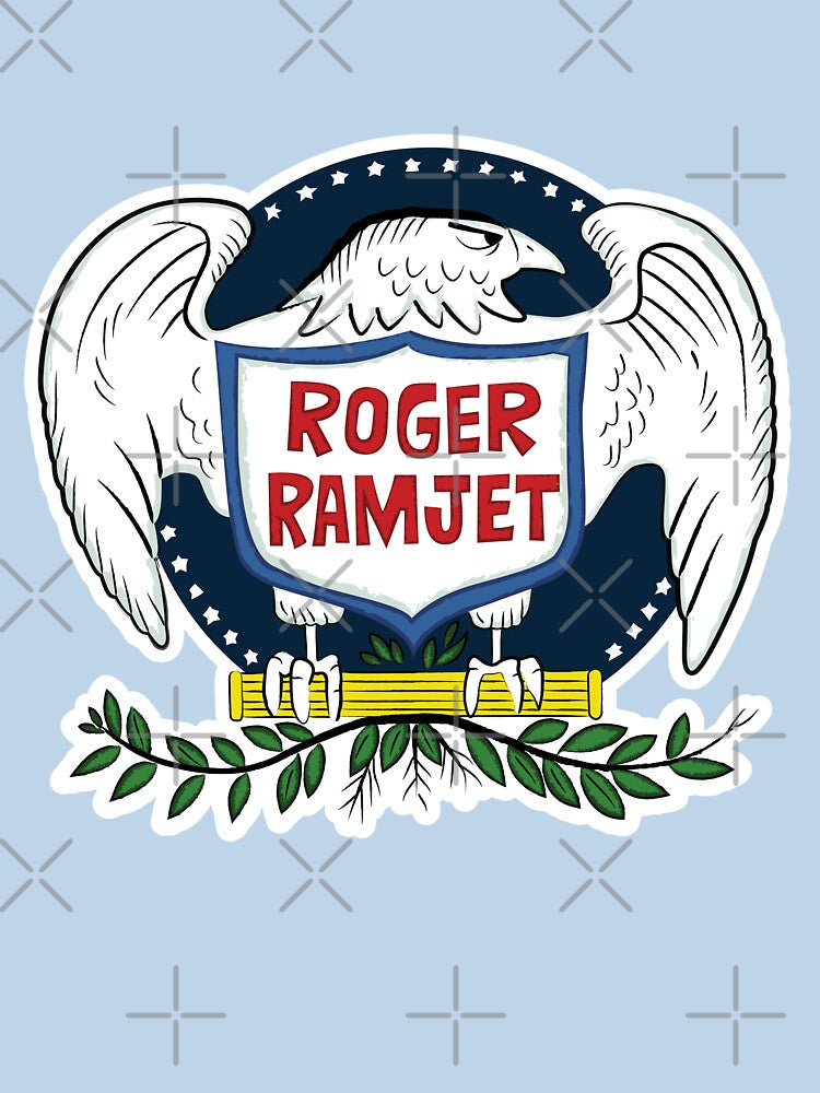 Roger Ramjet Bald Eagle by GraficBakeHouse
