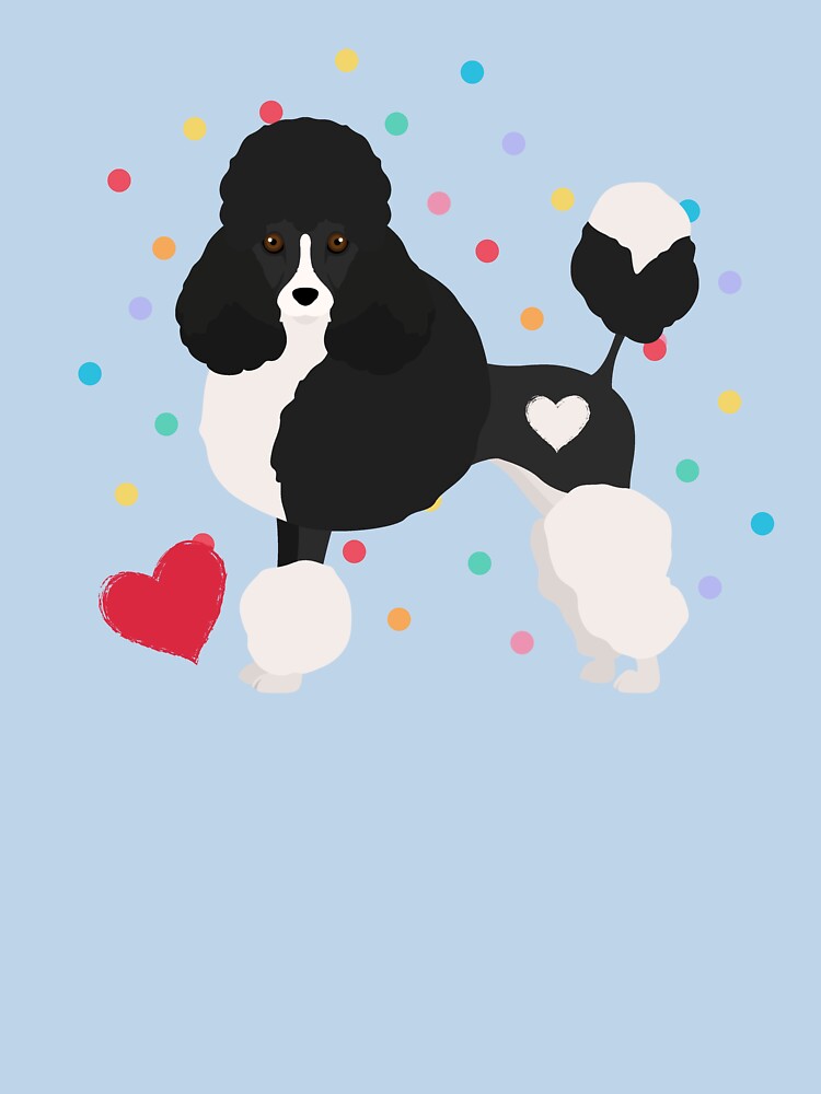 Cute Parti Poodle by AnulaArt