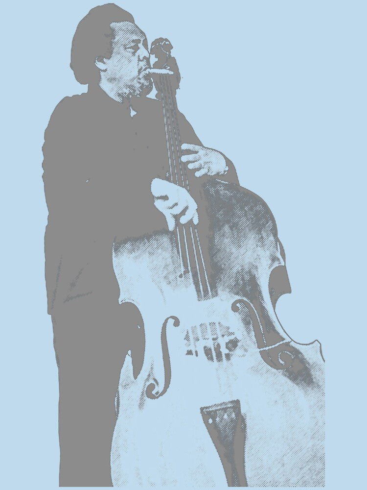 CHARLES-MINGUS-RETRO-T-SHIRT by TodSappA