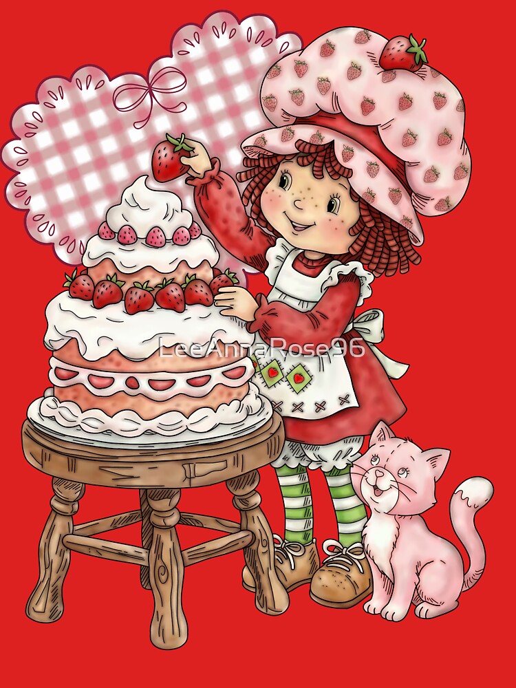 1980s Retro Strawberry Shortcake Baking by LeeAnnaRose96