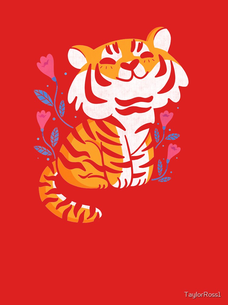 Flower Tiger by TaylorRoss1