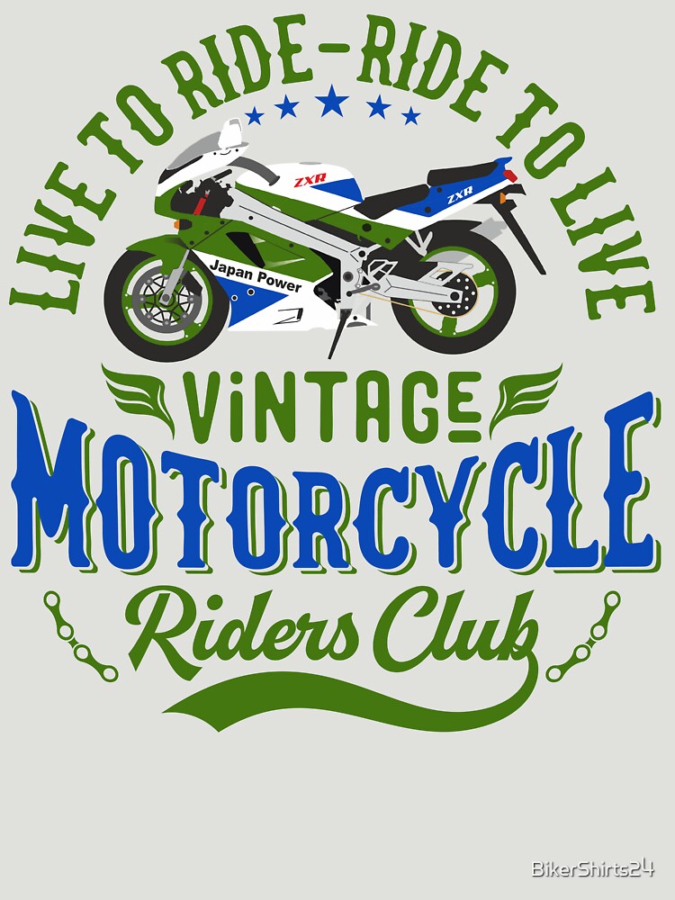 ZXR MC Club Motorcycle Custom Biker by BikerShirts24