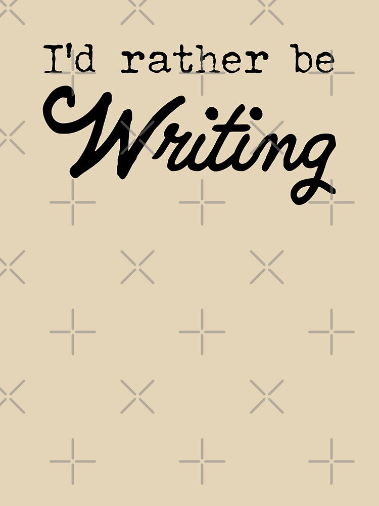 I'd rather be writing. For authors and creative writing by Peter Orum