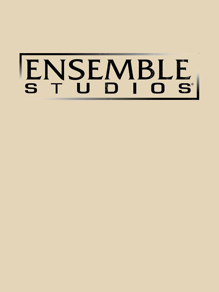 Ensemble Studios (Weathered Variant) inspired T-Shirt / Print / Sticker Design (retro gaming series) by Mercy Apparel