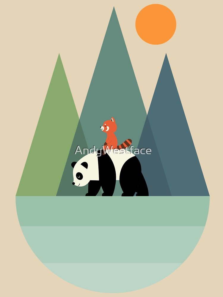 Panda Journey by AndyWestface