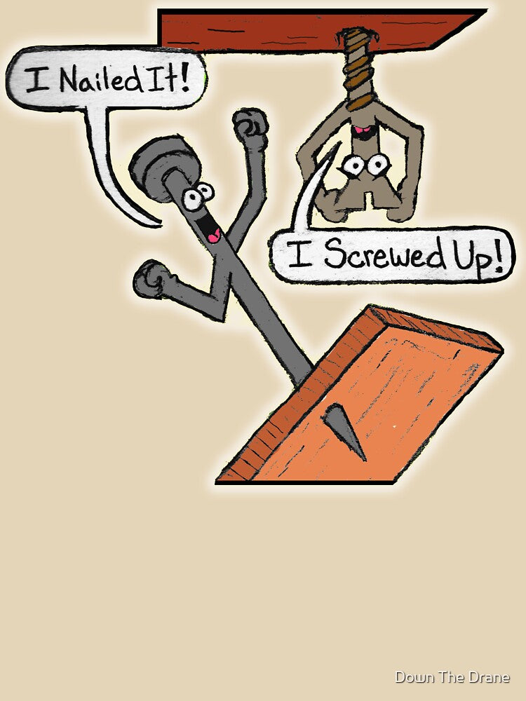 Nail and Screw Comic by Down The Drane