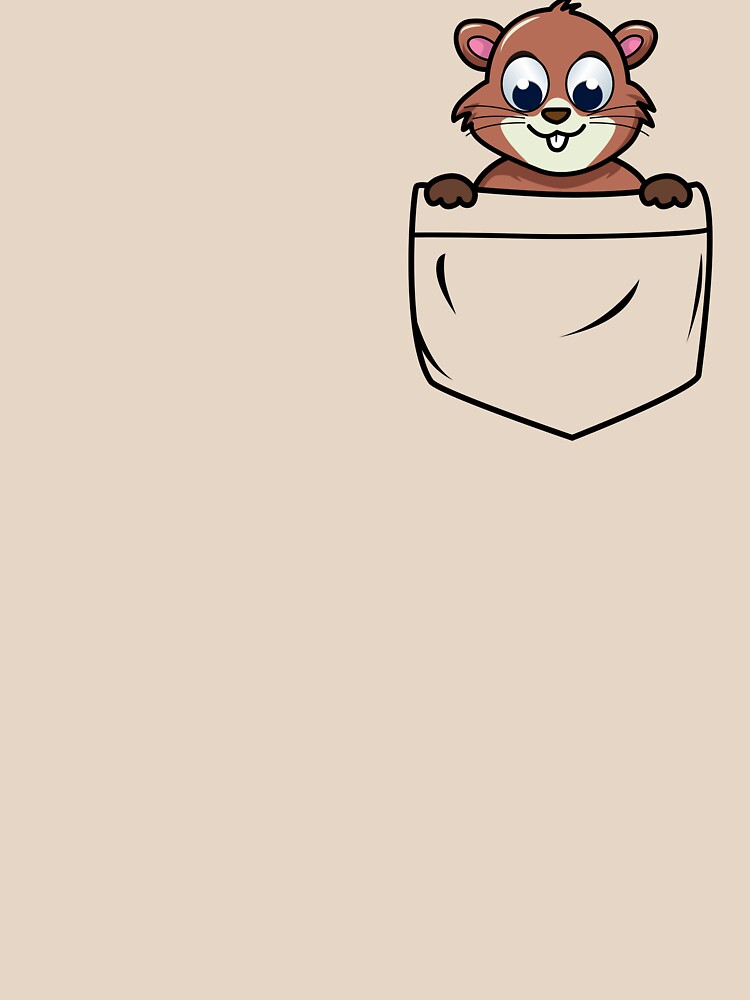 Beaver in Pocket by plueschbrummer