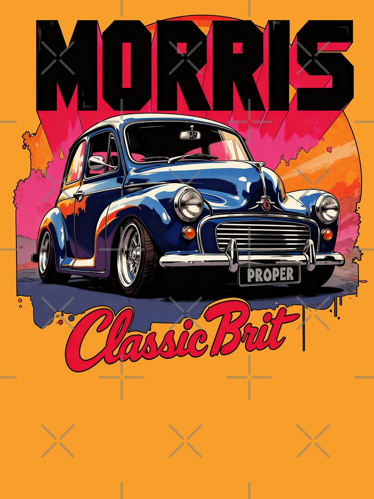 Morris Minor Classic British by Retro Quarter / Cararty