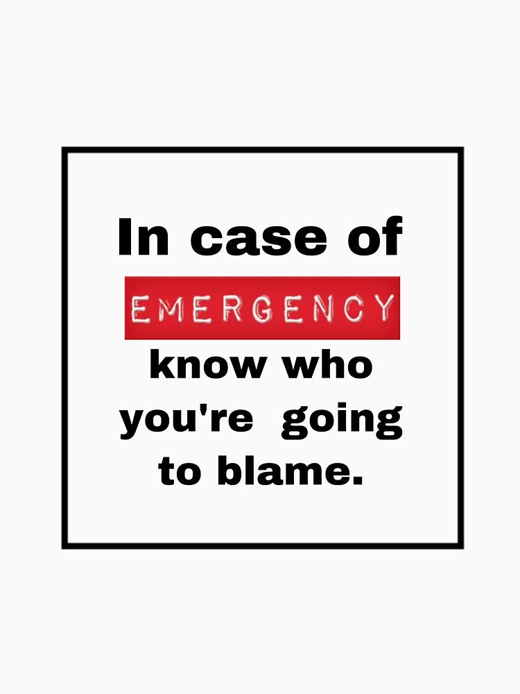 In case of emergency by Avatarhay