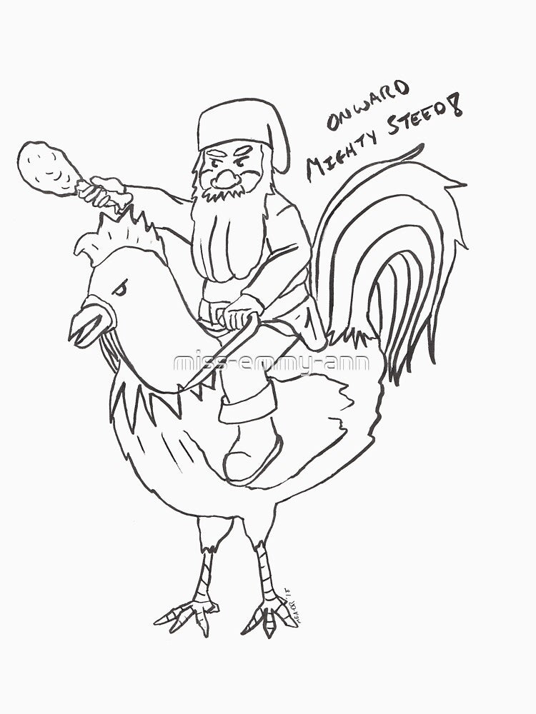 Gerry and his Mighty Steed by miss-emmy-ann