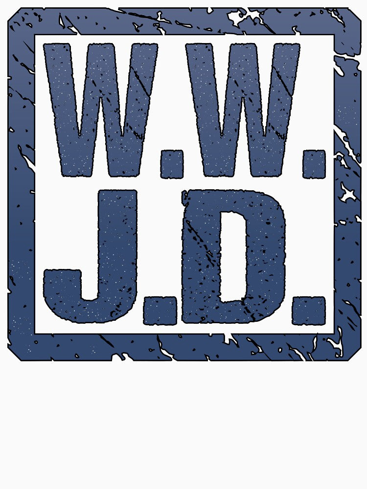WWJD Grunge by BasedFaithMerch