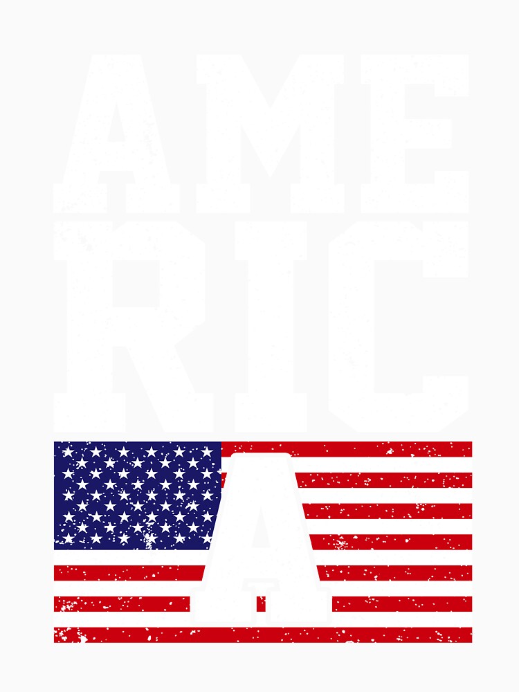 American Flag T-Shirt for Men and Women by AllStarMerch