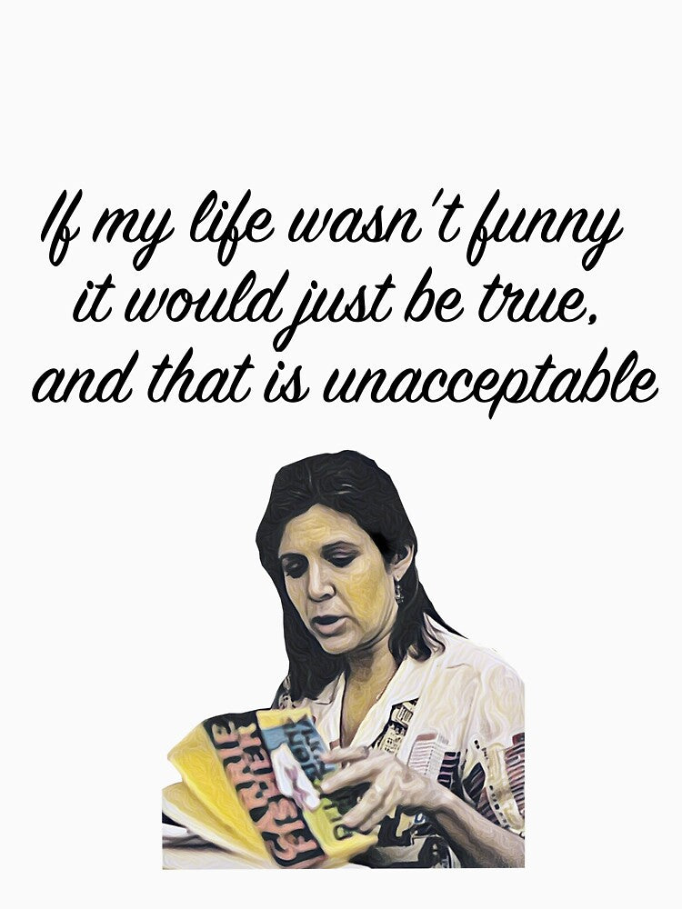 Carrie Fisher Funny Quote by tbarrett815