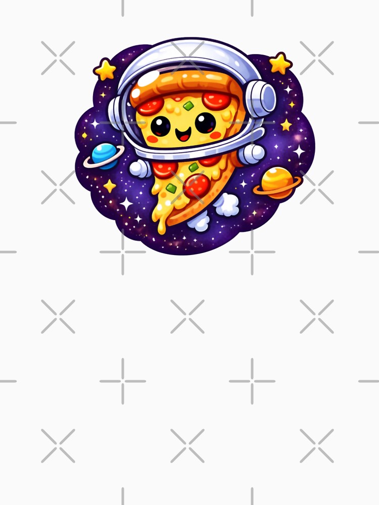 Pizza astronaut Design by ApGraphicDesigns