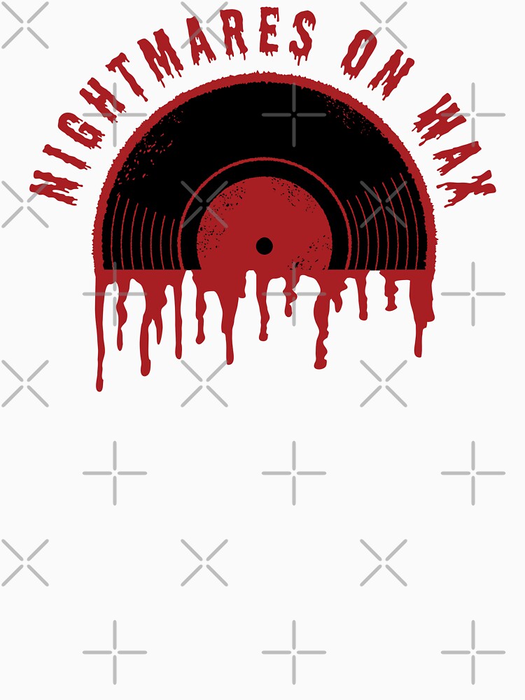 Nightmares On Wax Record Player with dripping blood by Jdawnink
