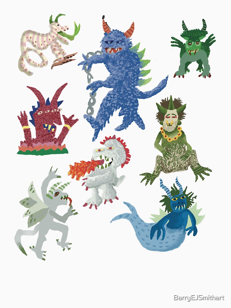 Monsters and Beasties by BarryEJSmithart