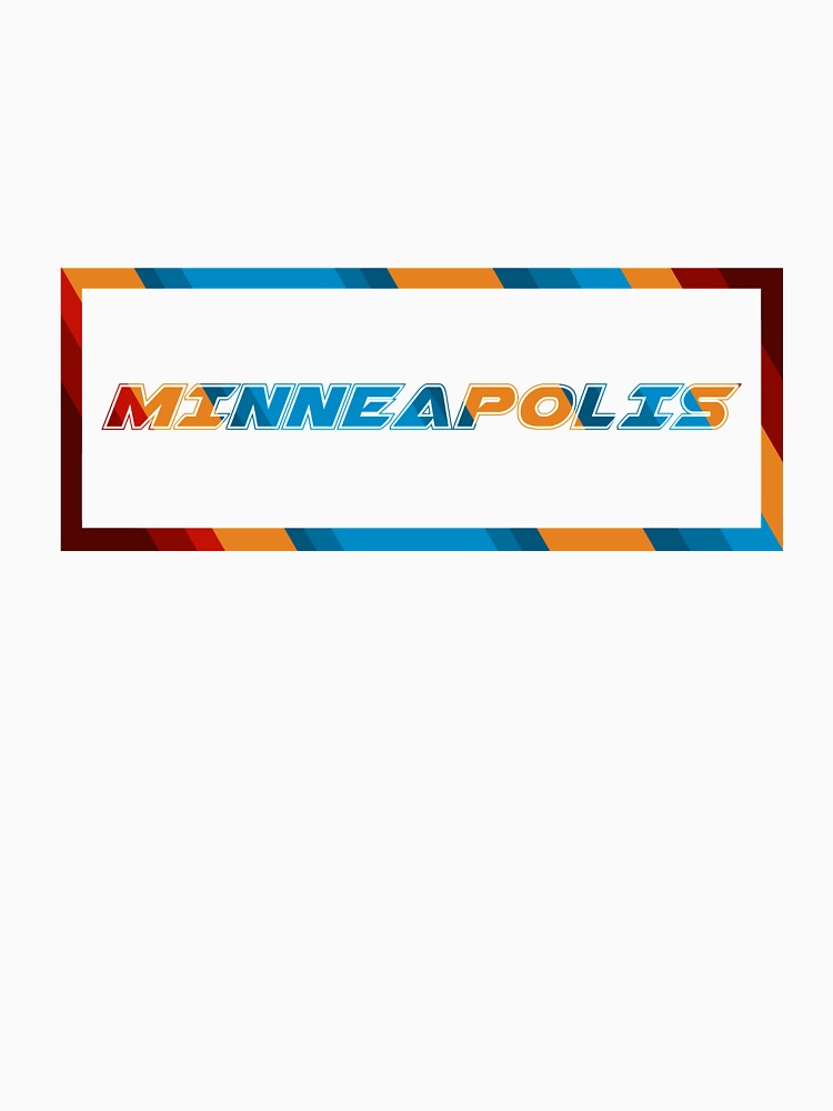 Minneapolis T-Shirt for Men and Women by AllStarMerch