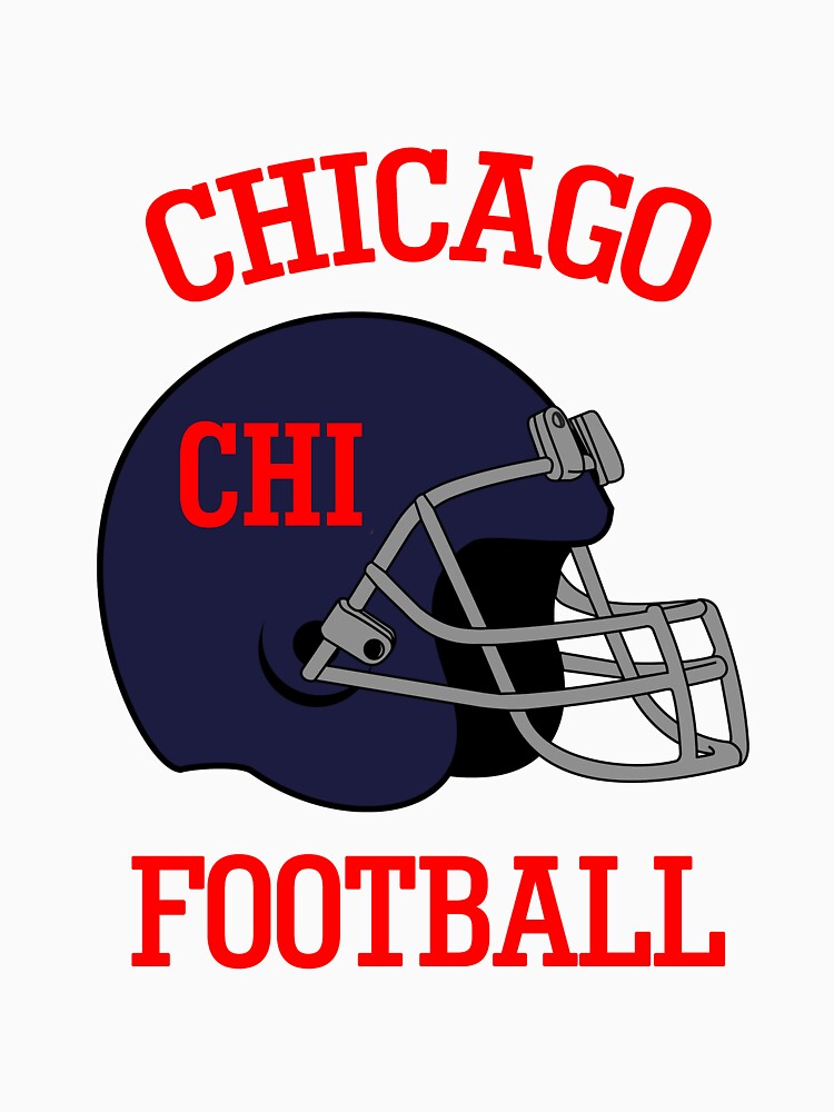 Chicago Football T-Shirt for Men and Women by AllStarMerch