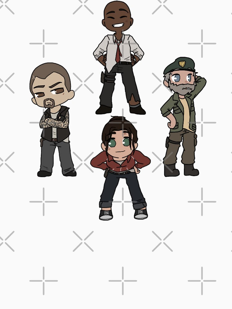 Cute L4D Survivors by Sneaky-Deeks