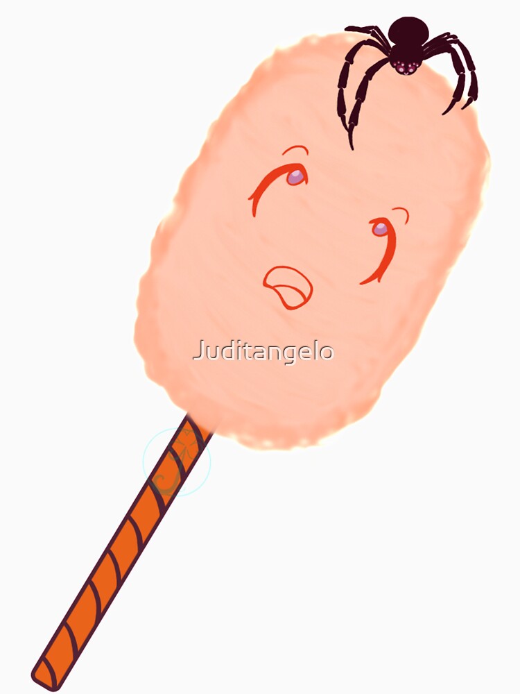 Desserts - Spider Cotton Candy by Juditangelo