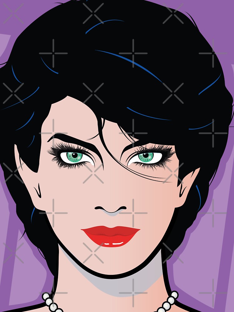 Pop Art Beautiful Woman Annie Pop Art Girl by Frank Schuster