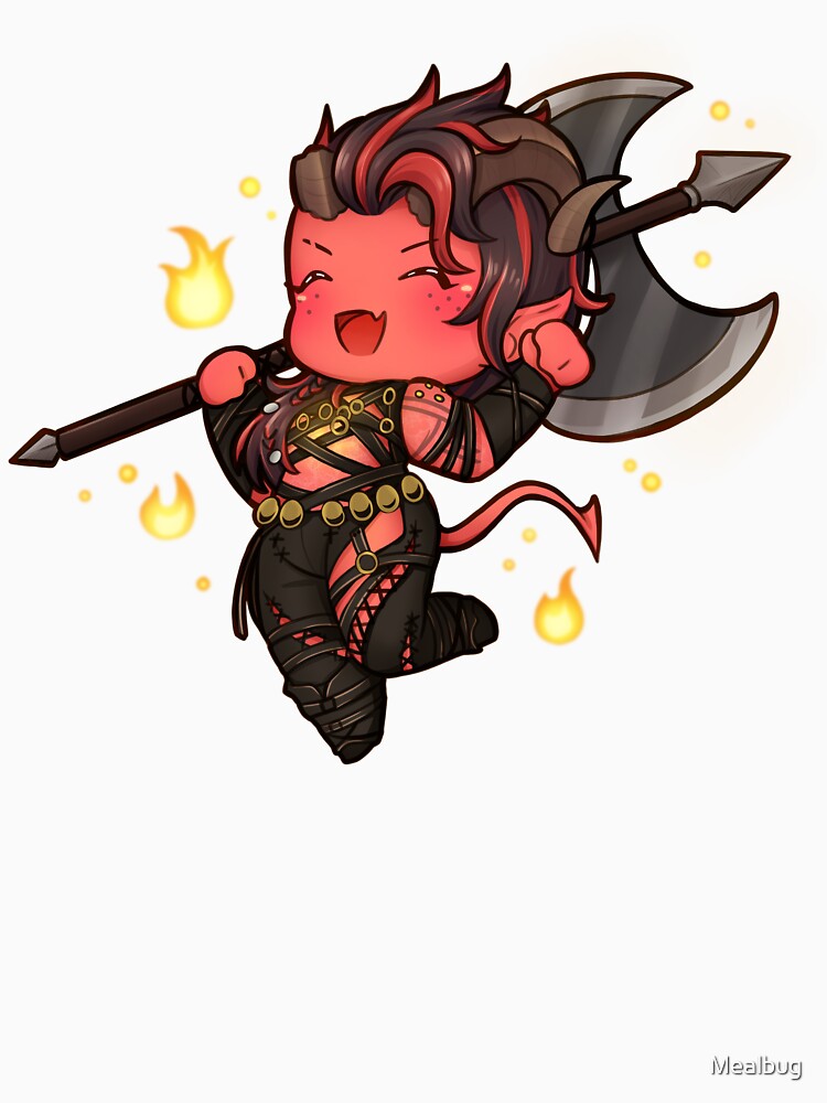 Karlach Chibi by Mealbug