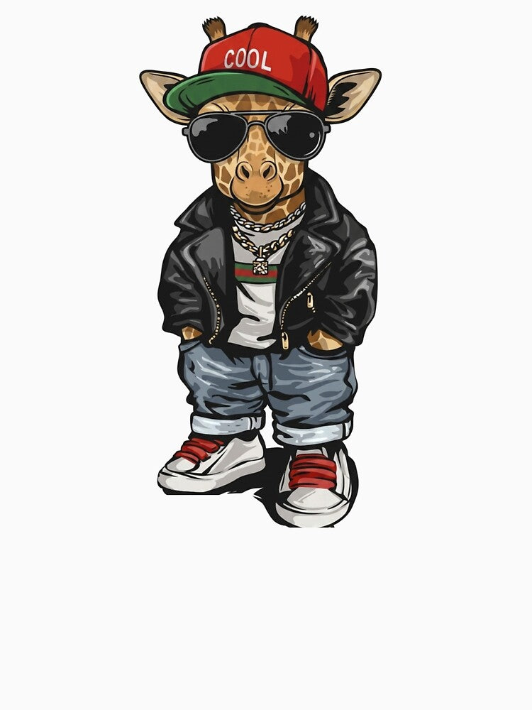 Giraffe Streetwear Cool Cap by sanorastyle