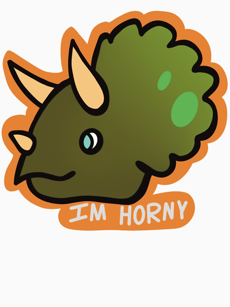 Horny Triceratops by K&M Art