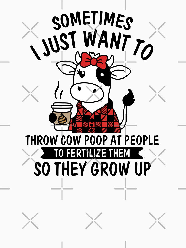 Sometimes I Just Want To Throw Cow Poop At People by NQArtist