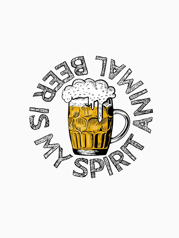 Beer is My Spirit Animal by DeluxBee
