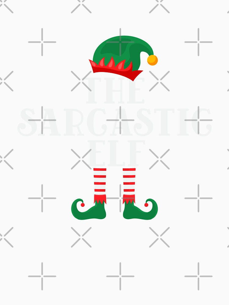 The Sarcastic Elf - Funny Christmas 2021 by thecooltable
