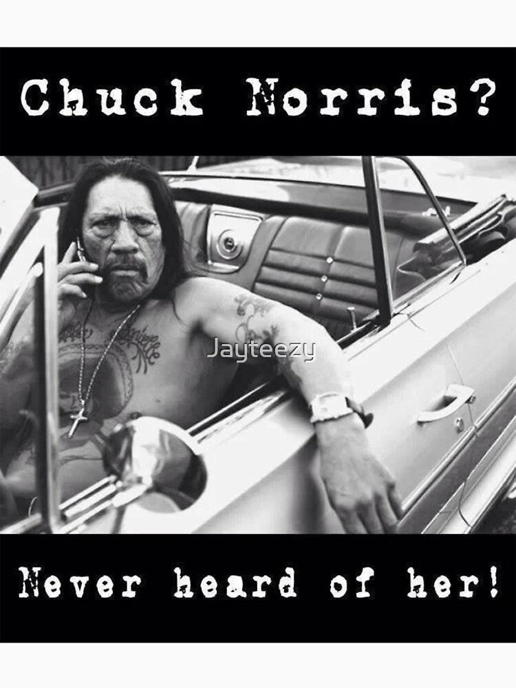 Machete Chuck Norris? Never heard about him by Jayteezy