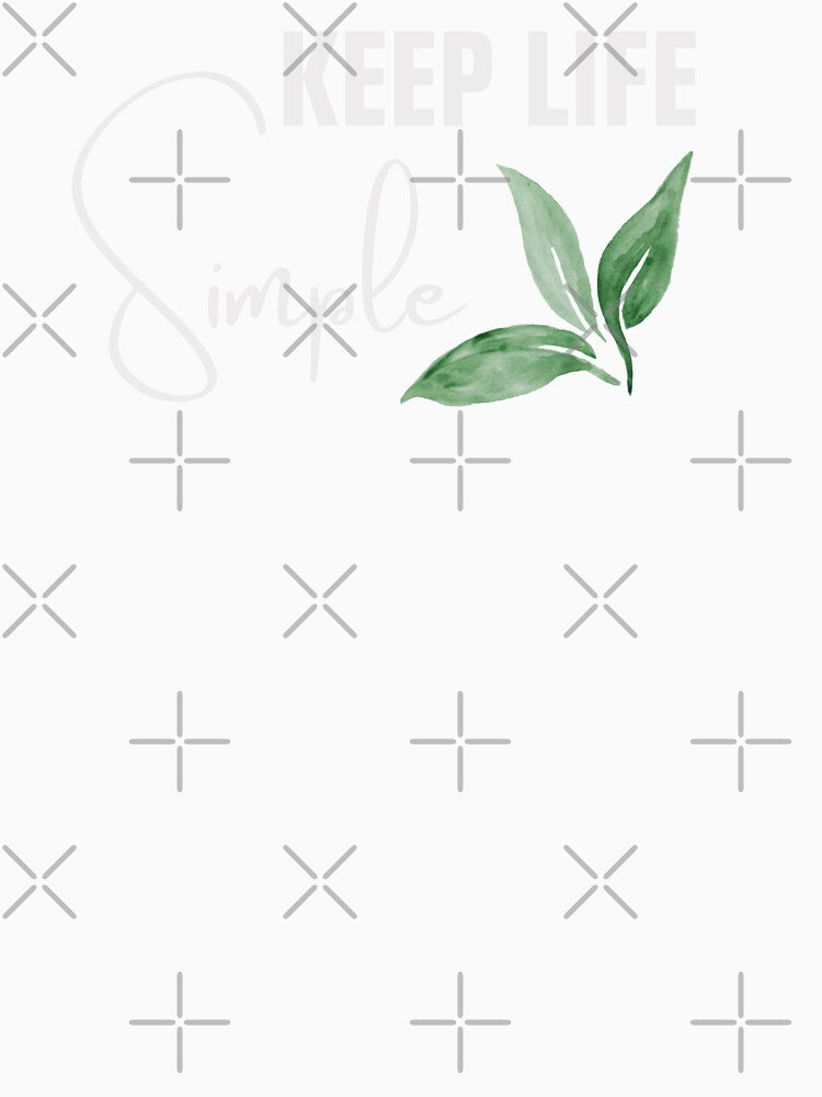 Keep life simple minimalist design by vashumaso