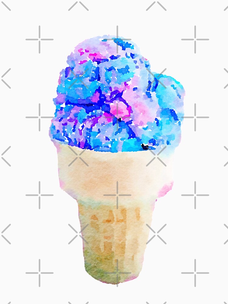 Candy Floss/cotton candy Ice Cream by sillybanana