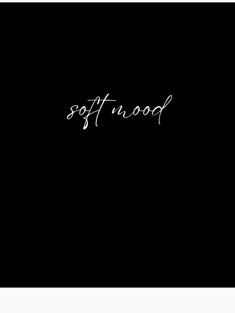 Soft Mood Minimal Typography Aesthetic Script Calm Design by onubi