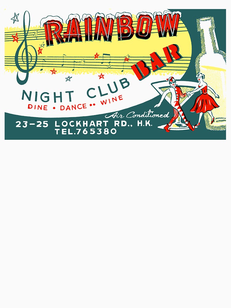 RAINBOW BAR NIGHT CLUB - ADVERT by ThrowbackAds